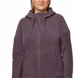 Mondetta ladies cozy full zip hoodie sweatshirt